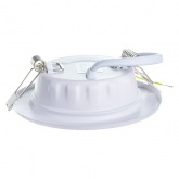 Светильник светодиодный ИЭК LED ДВО 1611 7Вт 4000К 380Lm IP20 круг белый d70/D95x35mm