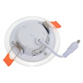 Светильник светодиодный ИЭК LED ДВО 1620 6Вт 4000К 480Lm IP20 со стеклом круг d75/D96x37mm