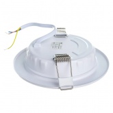 Светильник светодиодный ИЭК LED ДВО 1612 9Вт 3000К 620Lm IP20 круг белый d90/D118x35mm