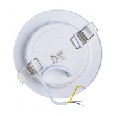 Светильник светодиодный ИЭК LED ДВО 1612 9Вт 3000К 620Lm IP20 круг белый d90/D118x35mm