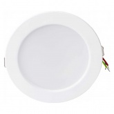 Светильник светодиодный ИЭК LED ДВО 1612 9Вт 4000К 620Lm IP20 круг белый d90/D118x35mm