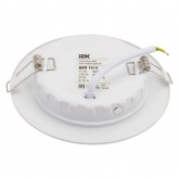 Светильник светодиодный ИЭК LED ДВО 1613 12Вт 3000К 860Lm IP20 круг белый d110/D145x35mm