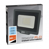 Прожектор светодиодный JazzWay PFL-C3 20W 6500K 2000Lm IP65 серый алюминий