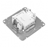 Механизм выключателя 1-клавишного EKF 10А Эпика белый