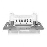 Механизм выключателя 3-клавишного EKF 10А Эпика белый