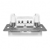 Механизм переключателя 1-клавишного EKF 10А Эпика белый