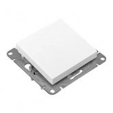 Механизм переключателя 1-клавишного EKF перекрестного 10А Эпика белый