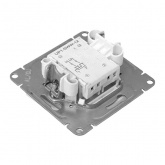 Механизм переключателя 1-клавишного EKF перекрестного 10А Эпика белый