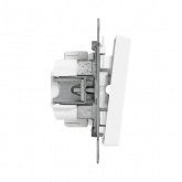 Механизм 1-клавишной кнопки EKF 10А Эпика белый