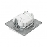 Механизм 1-клавишной кнопки EKF 10А Эпика белый