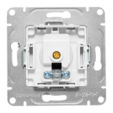 Механизм розетки EKF простой TV 5-862МГц Эпика белый