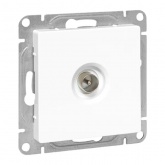 Механизм розетки EKF простой TV 5-862МГц Эпика белый