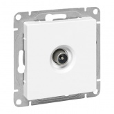 Механизм розетки EKF проходной TV 5-862МГц Эпика белый