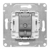 Механизм розетки EKF проходной TV 5-862МГц Эпика белый