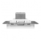 Механизм розетки EKF проходной TV 5-862МГц Эпика белый