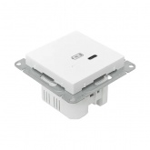 Механизм зарядной розетки EKF USB тип C быстрая зарядка Эпика белый