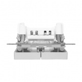 Механизм 2-клавишного кнопочного выключателя EKF для жалюзи Эпика алюминий