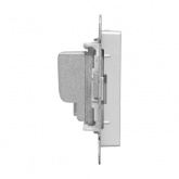 Механизм розетки EKF проходной TV 5-862МГц Эпика алюминий