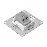 Механизм розетки EKF оконечный TV 5-862МГц Эпика алюминий