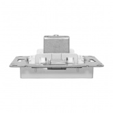 Механизм розетки EKF оконечный TV 5-862МГц Эпика алюминий