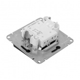 Механизм переключателя 1-клавишного EKF перекрестного 10А Эпика черный