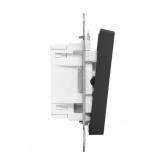 Механизм переключателя 2-клавишного EKF перекрестного 10А Эпика черный