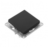 Механизм 1-клавишной кнопки EKF 10А Эпика черный