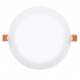 Светильник светодиодный ИЭК LED ДВО 1607 18Вт 4000K 1260Lm IP20 круг белый d200/D220x23mm