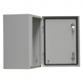 Корпус металлический навесной с монтажной панелью DEKraft ЩРНМ 2.0 250х200х150 IP31 RAL7035