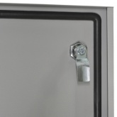 Корпус металлический навесной с монтажной панелью DEKraft ЩРНМ 2.0 250х200х150 IP31 RAL7035