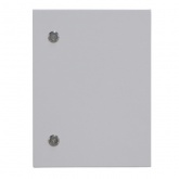 Корпус металлический навесной с монтажной панелью DEKraft ЩРНМ 2.0 300х300х150 IP31 RAL7035