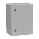 Корпус металлический навесной с монтажной панелью DEKraft ЩРНМ 2.0 500х400х250 IP31 RAL7035