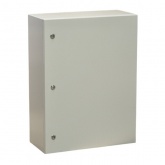 Корпус металлический навесной с монтажной панелью DEKraft ЩРНМ 2.0 600х500х200 IP31 RAL7035