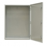 Корпус металлический навесной с монтажной панелью DEKraft ЩРНМ 2.0 600х500х250 IP31 RAL7035