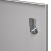 Корпус металлический навесной с монтажной панелью DEKraft ЩРНМ 2.0 800х600х300 IP31 RAL7035