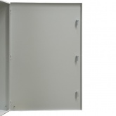 Корпус металлический навесной с монтажной панелью DEKraft ЩРНМ 2.0 1200х600х300 IP31 RAL7035