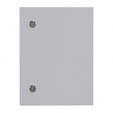 Корпус металлический навесной с монтажной панелью DEKraft ЩРНМ 2.0 400х400х200 IP55 RAL7035