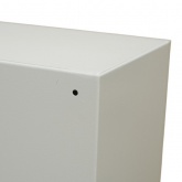 Корпус металлический навесной с монтажной панелью DEKraft ЩРНМ 2.0 400х400х200 IP55 RAL7035