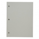 Корпус металлический навесной с монтажной панелью DEKraft ЩРНМ 2.0 600х400х200 IP55 RAL7035