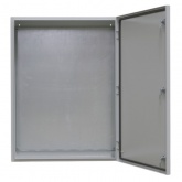 Корпус металлический навесной с монтажной панелью DEKraft ЩРНМ 2.0 700х500х250 IP55 RAL7035