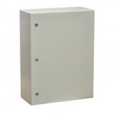 Корпус металлический навесной с монтажной панелью DEKraft ЩРНМ 2.0 800х800х300 IP55 RAL7035