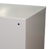 Корпус металлический навесной с монтажной панелью DEKraft ЩРНМ 2.0 1000х800х300 IP55 RAL7035