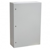 Корпус металлический навесной с монтажной панелью DEKraft ЩРНМ 2.0 1400х800х300 IP55 RAL7035