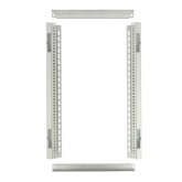 Рама пластронной системы DEKraft 1400х800мм для корпусов ЩРНМ (ЩМП)