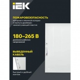 Светильник светодиодный ИЭК ДВО 6573-O 24Вт 6500К 2500Lm IP20 595х595х20 опал