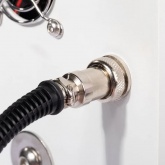 Пресс-клещи КВТ электрические ПКЭ-03 для опрессовки наконечников и разъемов матрицами МПК 0.25-16 мм