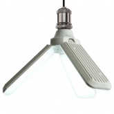 Светодиодная лампа-светильник LB-653 50W 6500К 175-265V E27 4750Lm Клевер 3 лепестка дневной свет