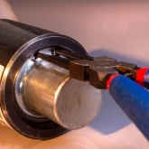 Набор съемников стопорных колец КВТ НКС-04 для наружных и внутренних стопорных колец 140/180 мм