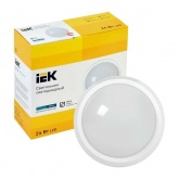 Светильник светодиодный ИЭК ДПО 5060 24Вт 4000К 2280Lm IP65 круг белый