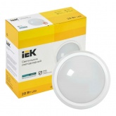 Светильник светодиодный ИЭК ДПО 5070 28Вт 4000К 2660Lm IP65 круг белый